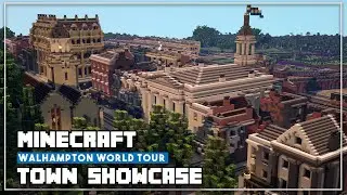 Minecraft Victorian Town Showcase - Walhampton 1 Year anniversary - World Tour