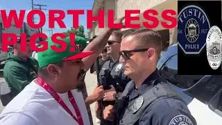The POOR PEOPLE of TUSTIN VS The WORTHLESS POLICE (July 4, 2023)