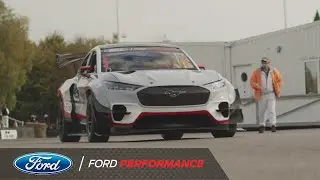 Vaughn Gittin Jr. Shows Off The Mach-E 1400 At Goodwood | Ford Performance