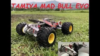 MY TAMIYA MAD BULL EVO UPGRADES   DOCUMENTARY (1/10 RC NO:58205 )
