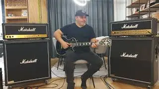 Marshall JVM410H Full stack with 1960AV%BV, Gibson custom shop LP custom 2021...