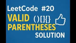 Leetcode 20 | Valid Parentheses in C++ | Stack | Unordered Map | Hash Map | Cpp Solution
