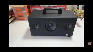 Eski tahta kutudan Boombox bluetooth hoparlör yapımı.. Ses bombası..