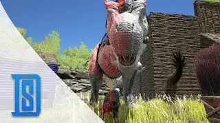 Ark Survival Evolved - Bonus Clip - Dino War Paint/ Lets Fail At Painting