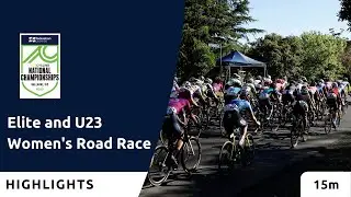 Elite Women's Road Race Winning Moment - Australian Road Nationals 2024