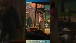 Vrindavan and Krishna  #littlekrishna #vrindavan #heritage #indiananimation  #kidscartoon #cartoon