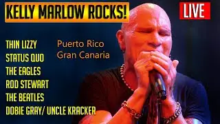 KELLY MARLOW: LIVE ROCK in Puerto Rico, Gran Canaria! (HD) Medley of High Energy Rock & Pop Songs!
