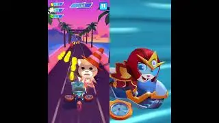 Talking Tom, hero Tom vs Angela or something else 