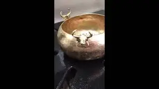 How To clean  a  Copper pot #copper #hydrorestorations #restoration