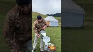 my morning in the mountains of Kazakhstan😍