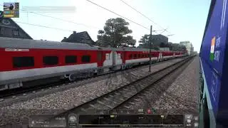 JAYESH B TRAIN SIMULATOR GAME VIDEO||TRAIN SIMULATOR GAMES