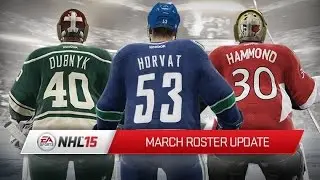 NHL 15 March Roster Update