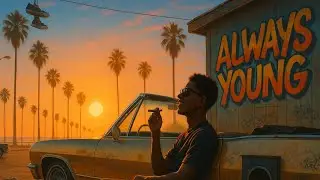 Always Young | West Coast Chill Rap Wiz Khalifa, Snoop Dogg, Bruno Mars Type Beat | 115 BPM