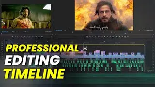 Professional Bollywood/Hollywood Editing Timeline Breakdown - How They Set-up Their Timeline