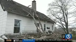 Ten people lose home after tree falls on house in New London