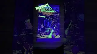 GLOWING Fallout Triptych Posters!