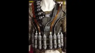 The vest for my Scarecrow cosplay. Inspired by Batman: Arkham Knight