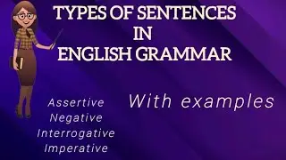 TYPES OF SENTENCES #english #2023 #subscribe #yt #typesofsentences @cathrinawilliam2507