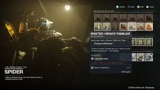 WANTED: Hiraks' Familiar Location (Spider Bounty) [Destiny 2 Forsaken]