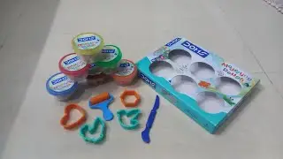 Doms modelling clay unboxing/review