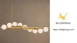 ✨ Kinley Linear Chandelier | Modern Balance, Soft Glow