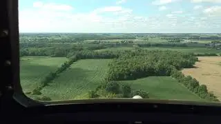Georgie's gal B-25 arriving airventure 2017