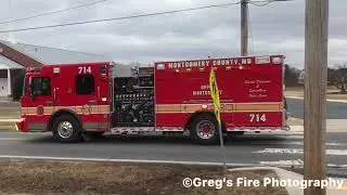 MCFRS Paramedic Engine 714 Responding