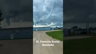 Funnel Cloud near Winnipeg, Manitoba! July 17, 2022.