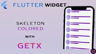Shimmer Effect Using Skeleton colored | GetX