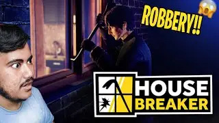 i broke into a house & get caught?? | HOUSE BREAKER gameplay | #1 #vebvgaming