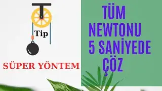 Newton Tüm İp gerilimini oran orantı ile çöz | #aytfizik #11fizik 