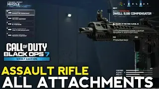 BO7 Assault Rifle All Attachments Showcase | Vault Edition Black Ops 7 AR Attachments Showcase 
