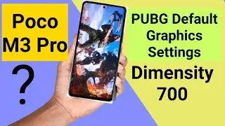 Poco M3 Pro pubg 60fps default graphics settings support test I'm dimensity 700 😭😭😭