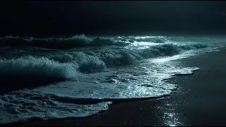 Fall Easily Asleep On The Beach - Regain Your Energy Overnight, Sleeping With Ocean Sounds of Waves