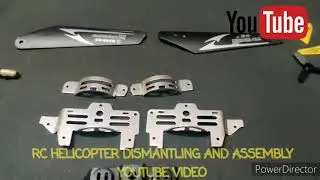 RC HELICOPTER 🚁 DISASSEMBLY AND ASSEMBLY #TOYVSNIK