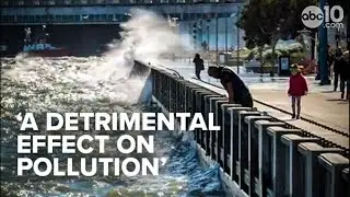 'King Tides' preview potentially devastating climate change impact on California