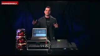 Donny Gruendler Drums: Equipment Setup - Manually Triggering #donnygruendler  #drummerworld