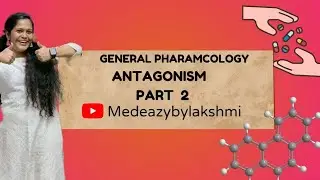 ANTAGONISM pt 2|UNIVERSITY SHORT NOTE| CLASS WITH NOTES| GENERAL PHARMACOLOGY #learnwithme #youtube 