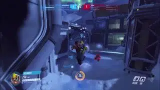 Overwatch Mei snowball fight