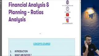 RATIO ANALYSIS / LECTURE 1 / FINANCIAL MANAGEMENT / FM / CA / CS / FRM / CFA / ICWA / RAHUL MALKAN
