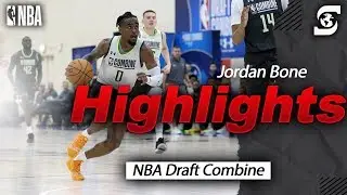 Jordan Bone NBA Draft Combine 2019 Highlights
