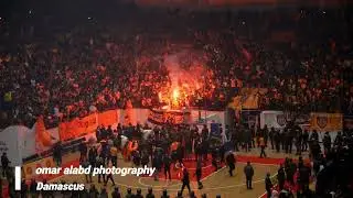 الدوري السوري لكرة السلة : الوحدة الدمشقي🧡× الأتحاد الحلبي❤️صالة الفيحاء (الجحيم الأورنجي🧡) هنا دمشق