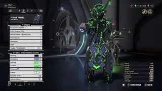 warframe 2nd skin FROST PRIME fashion frame detailed
