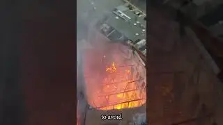 Sydney Inferno: Brave Firefighters Battle Blaze Near Central Station