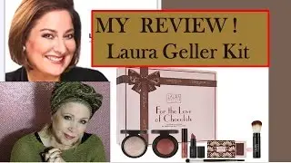 LAURA GELLAR : For Love of Chocolate Makeup Kit QVC REVIEW!