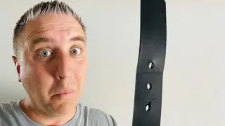 How To Add Another Hole To Your Leather Belt