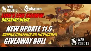 [LION'S GIVEAWAY] NOVA ATUALIZA&Ccedil;&Atilde;O NEW UPDATE + GIVEAWAY DRONE BULL - REACT NEW EVENT + ITEMS