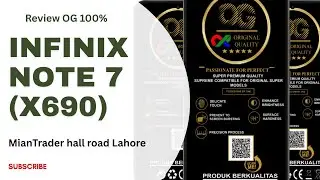 Infinix Mobile display review // Note 7 // X690 // panel, LCD, SCREEN, folder, Combo, 2025