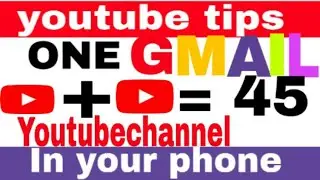 How to Make more Youtube channel from one Gmail account | Youtube tips