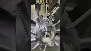 Propeller on 5 Axis CNC Machine